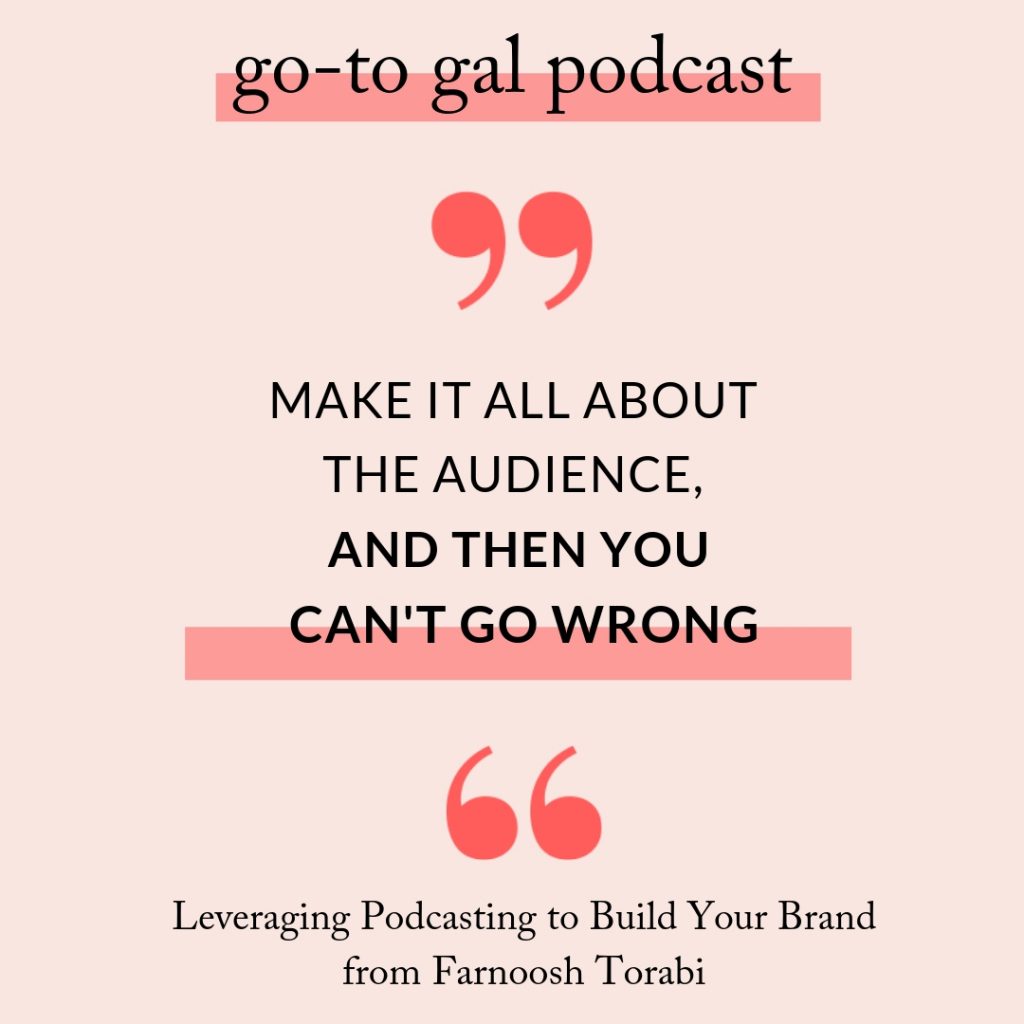 Go-To Gal Podcast Quote