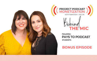 BONUS: Podcast Monetization | Behind The Mic with PRP Students